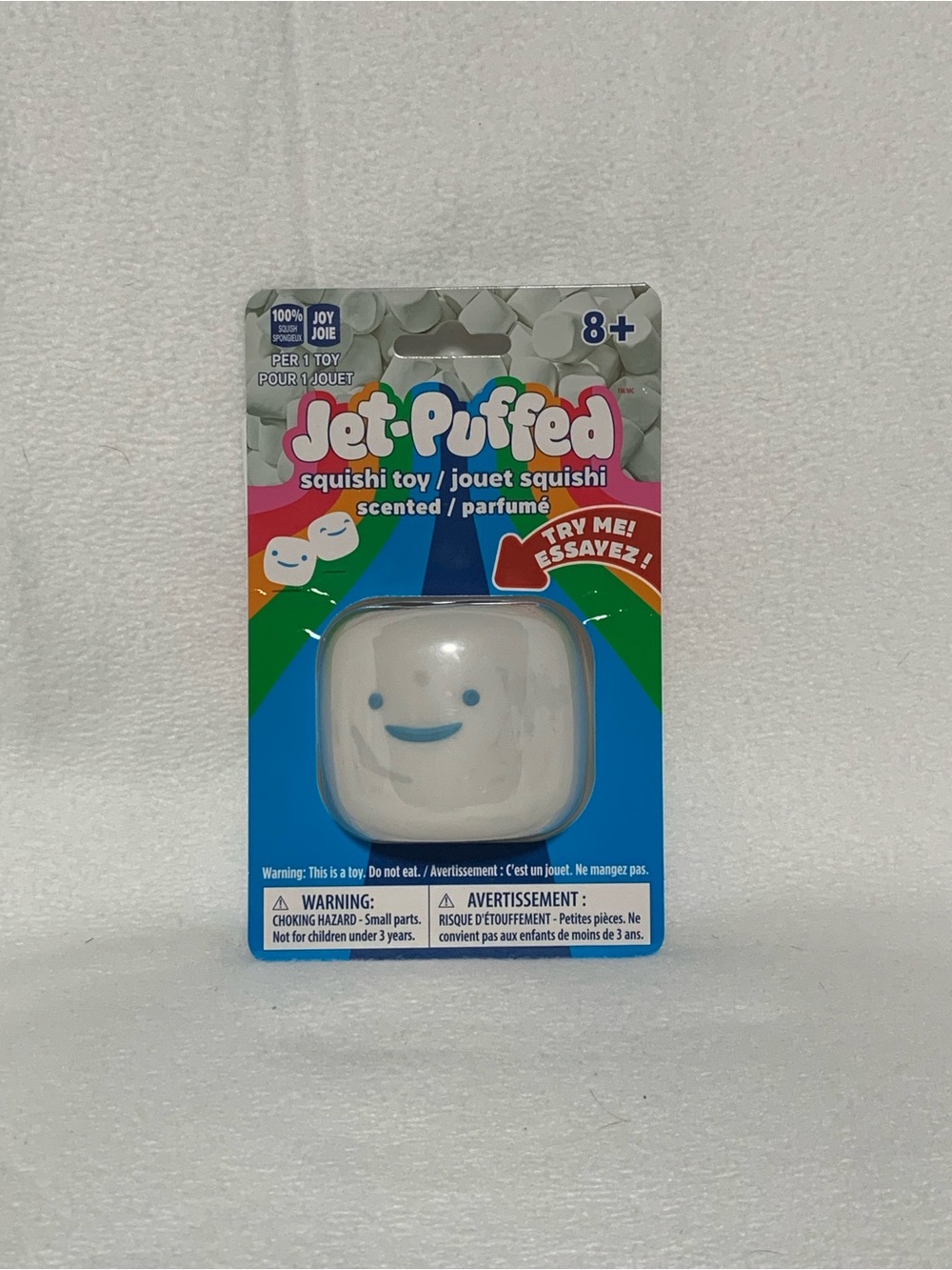White Scented Squishi Toy - Cute Marshmallow Squishy